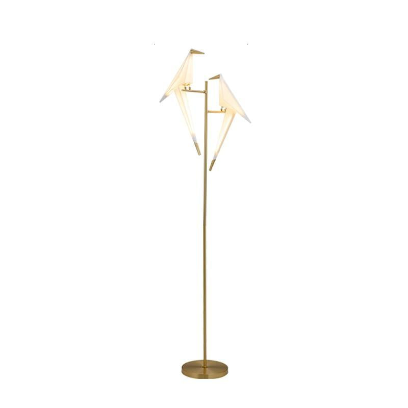 ChandeliersDecor.com-Floor Lamp-Crane The Bird LED Floor Lamp: Illuminate in Style