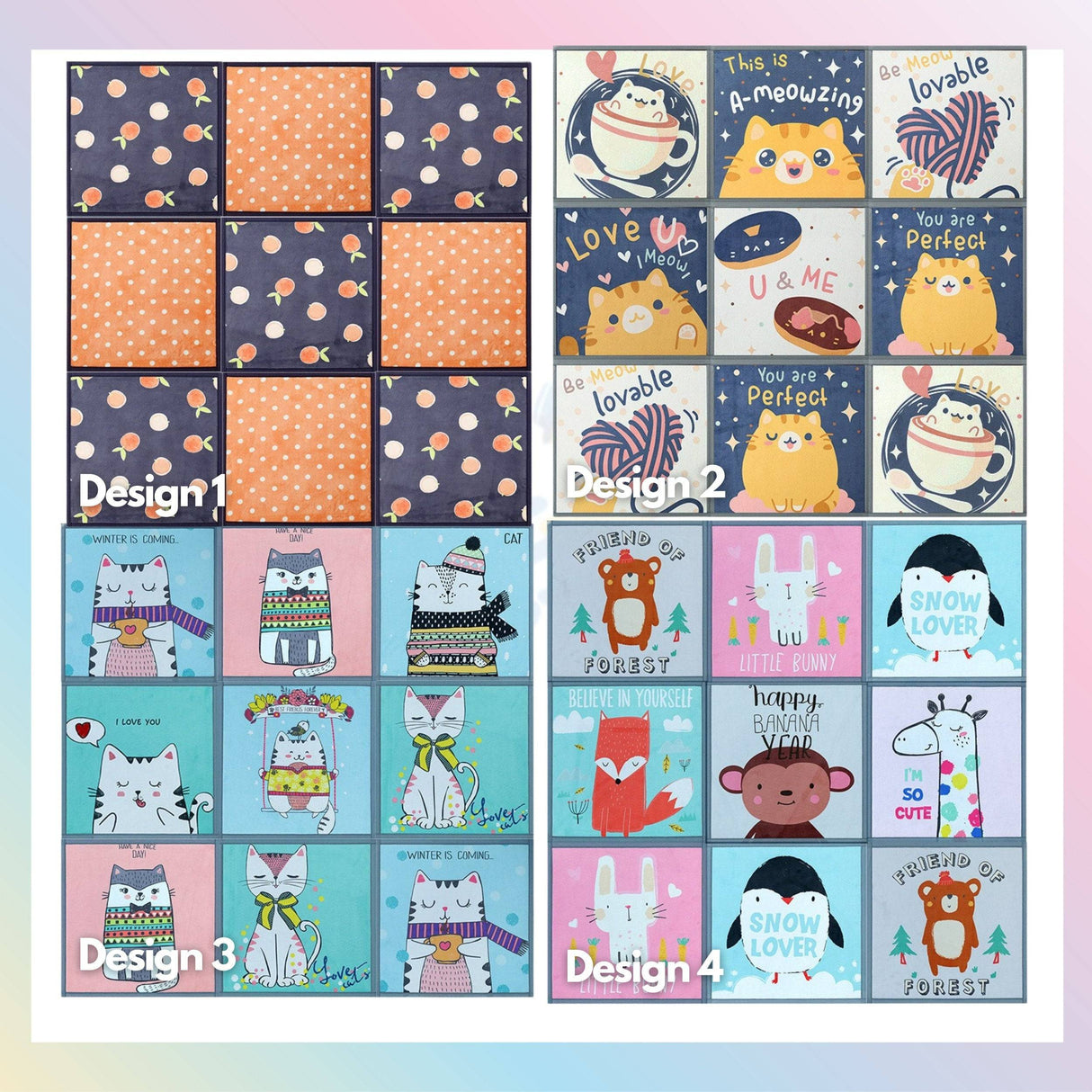 ChandeliersDecor.com-Play Mats-Crawling Mat Tiles - Baby Puzzle Floor Mat