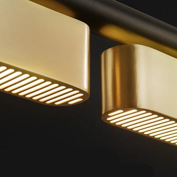 ChandeliersDecor.com-Kitchen Island-Creative Black Gold Combination Hanging Lamp