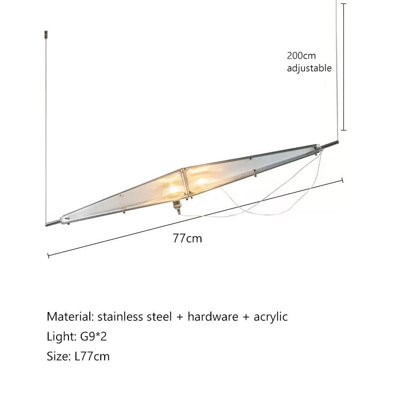 ChandeliersDecor.com-Kitchen Island-Creative Design LED Light - Petal Shade Light