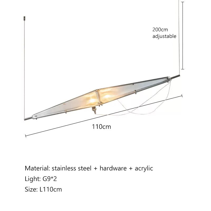 ChandeliersDecor.com-Kitchen Island-Creative Design LED Light - Petal Shade Light