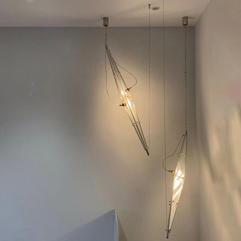 ChandeliersDecor.com-Kitchen Island-Creative Design LED Light - Petal Shade Light