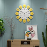 ChandeliersDecor.com-Wall Clocks-Creative Nordic Sunflower Style Wall Clock