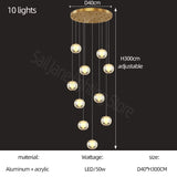 ChandeliersDecor.com-Staircase Chandelier-Crystal Ball Staircase Chandelier: Enhancing Your Space