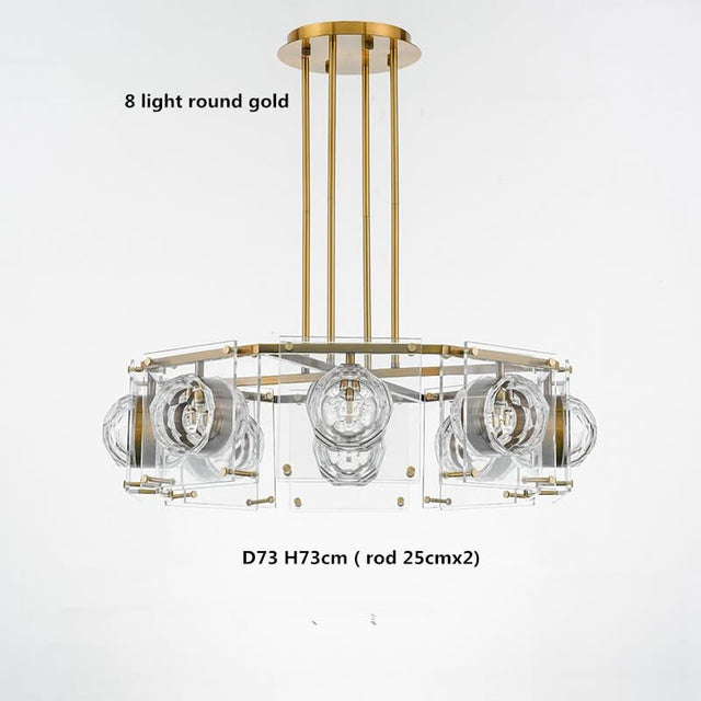 Crystal Balls Chandelier - Kitchen Island Lighting-ChandeliersDecor.com