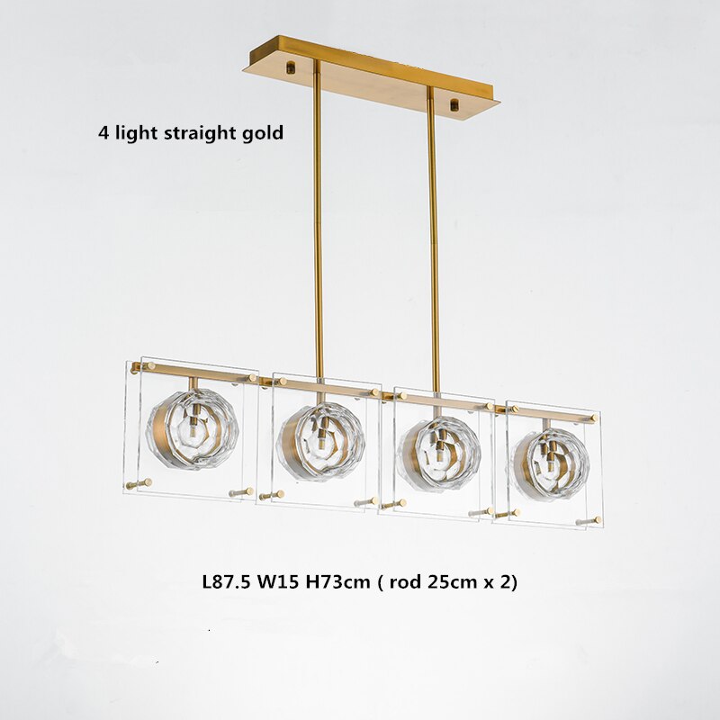 ChandeliersDecor.com-Kitchen Island-Crystal Balls Chandelier - Kitchen Island Lighting