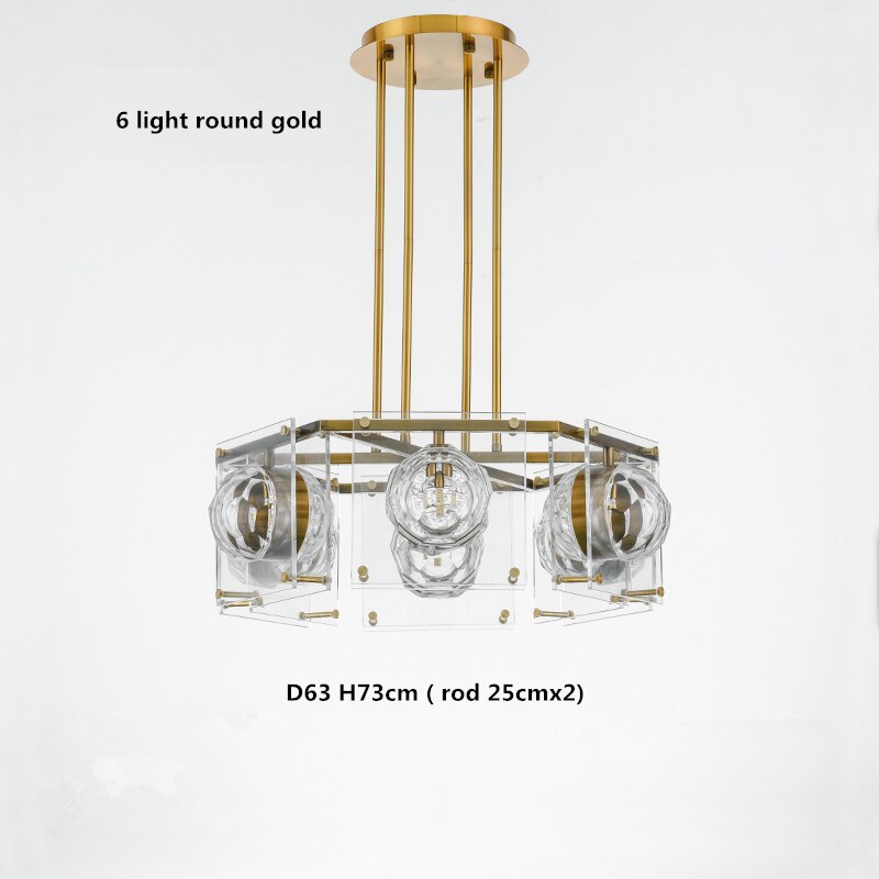 ChandeliersDecor.com-Kitchen Island-Crystal Balls Chandelier - Kitchen Island Lighting