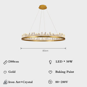 ChandeliersDecor.com-Chandeliers-Crystal Chandelier: Exquisite Lustre for Elegant Spaces