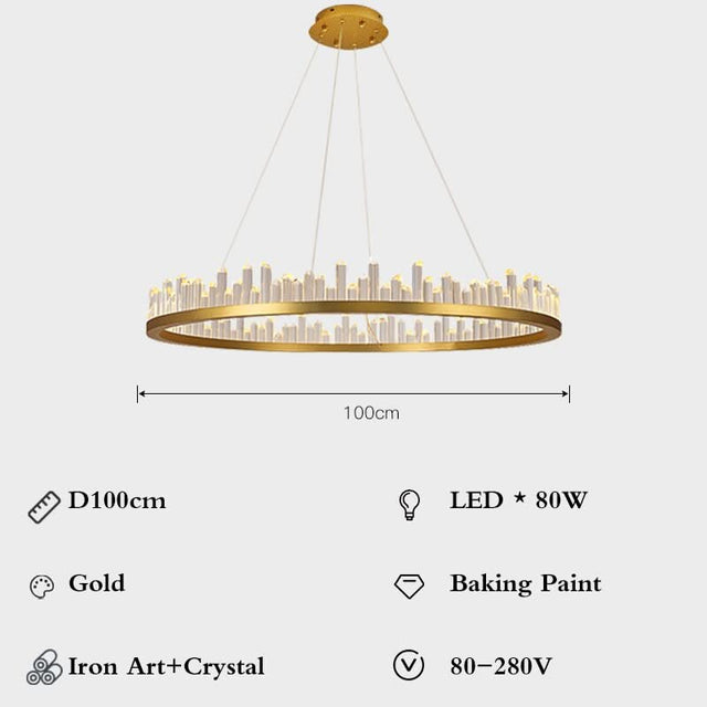 Crystal Chandelier: Exquisite Lustre for Elegant Spaces-ChandeliersDecor.com