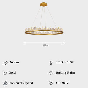 ChandeliersDecor.com-Chandeliers-Crystal Chandelier: Exquisite Lustre for Elegant Spaces