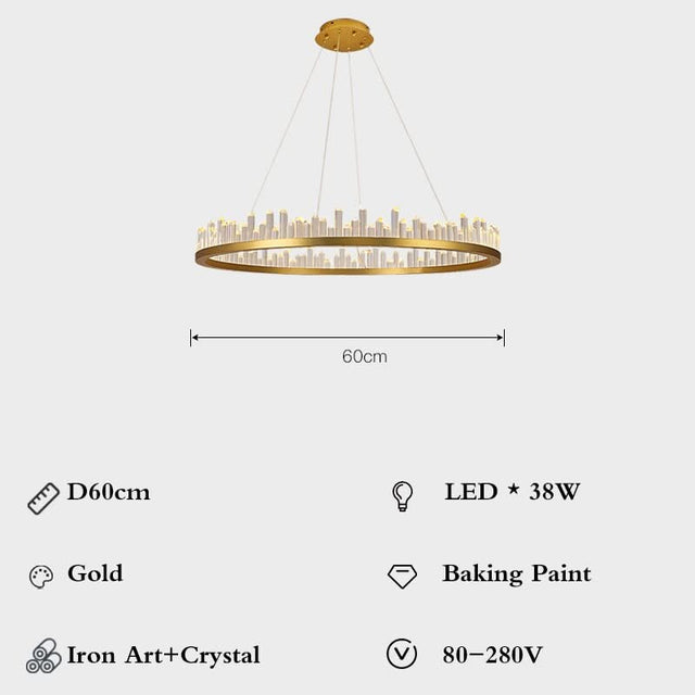 Crystal Chandelier: Exquisite Lustre for Elegant Spaces-ChandeliersDecor.com