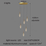 ChandeliersDecor.com-Staircase Chandelier-Crystal Cones Staircase Chandelier – Stunning Elegance