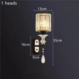 ChandeliersDecor.com-Chandeliers-Crystal Cylinders LED Chandelier - Modern Lighting