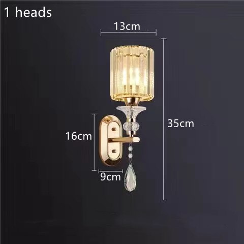 ChandeliersDecor.com-Chandeliers-Crystal Cylinders LED Chandelier - Modern Lighting
