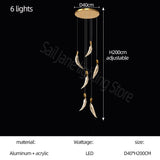 ChandeliersDecor.com-Chandeliers-Crystal Feather Chandelier - Exquisite Lighting Décor