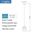 ChandeliersDecor.com-Staircase Chandelier-Crystal LED Pendant Chandelier – Rotating Staircase Lighting