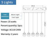 ChandeliersDecor.com-Staircase Chandelier-Crystal LED Pendant Chandelier – Rotating Staircase Lighting