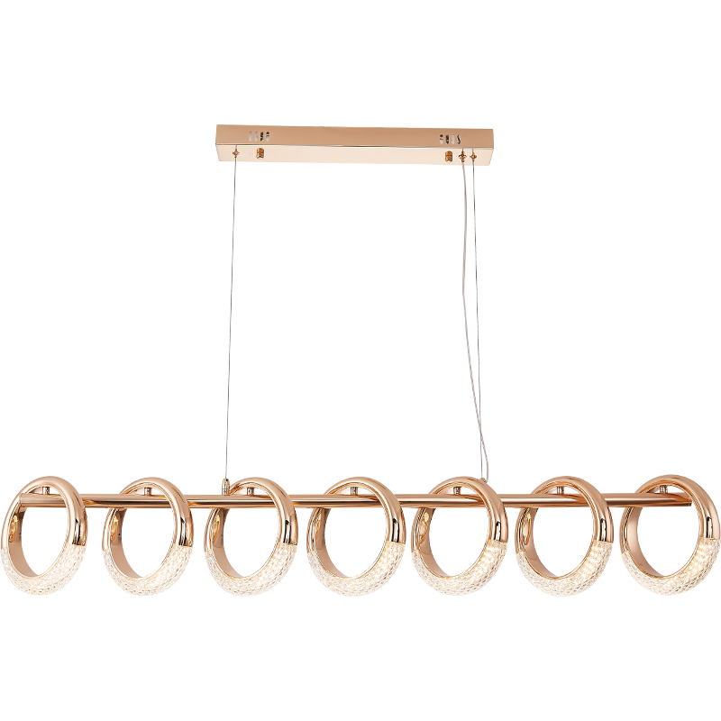 ChandeliersDecor.com-Kitchen Island-Crystal Loops Hanging Light – Illuminate in Style!