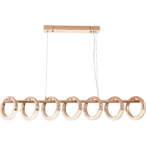 ChandeliersDecor.com-Kitchen Island-Crystal Loops Hanging Light – Illuminate in Style!