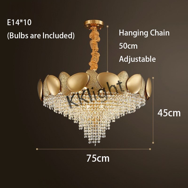 ChandeliersDecor.com-Kitchen Island-Crystal Pendant Lamp Chandelier: Illuminate with Elegance