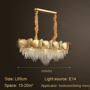 ChandeliersDecor.com-Kitchen Island-Crystal Pendant Lamp Chandelier: Illuminate with Elegance
