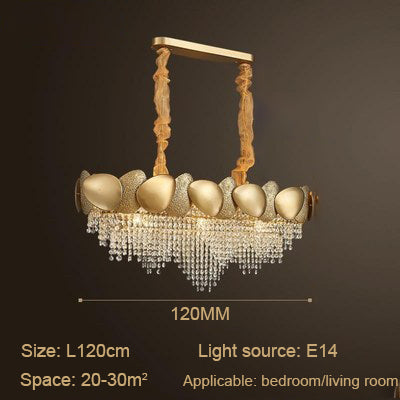 ChandeliersDecor.com-Kitchen Island-Crystal Pendant Lamp Chandelier: Illuminate with Elegance