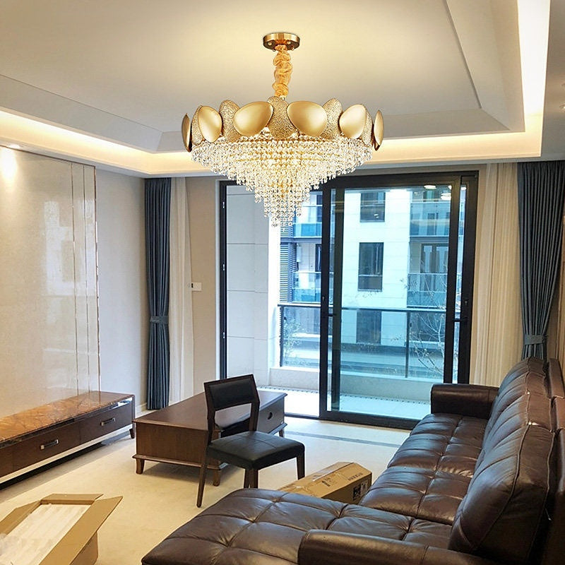 ChandeliersDecor.com-Kitchen Island-Crystal Pendant Lamp Chandelier: Illuminate with Elegance