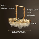 ChandeliersDecor.com-Kitchen Island-Crystal Pendant Lamp Chandelier: Illuminate with Elegance