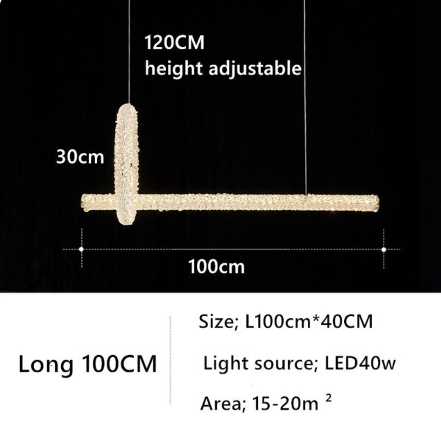 ChandeliersDecor.com-Chandeliers-Crystal Ring Chandelier: Dazzling Lighting Fixture