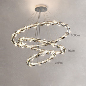 ChandeliersDecor.com-Chandeliers-Crystal Ring Chandelier - Illumination for Every Space