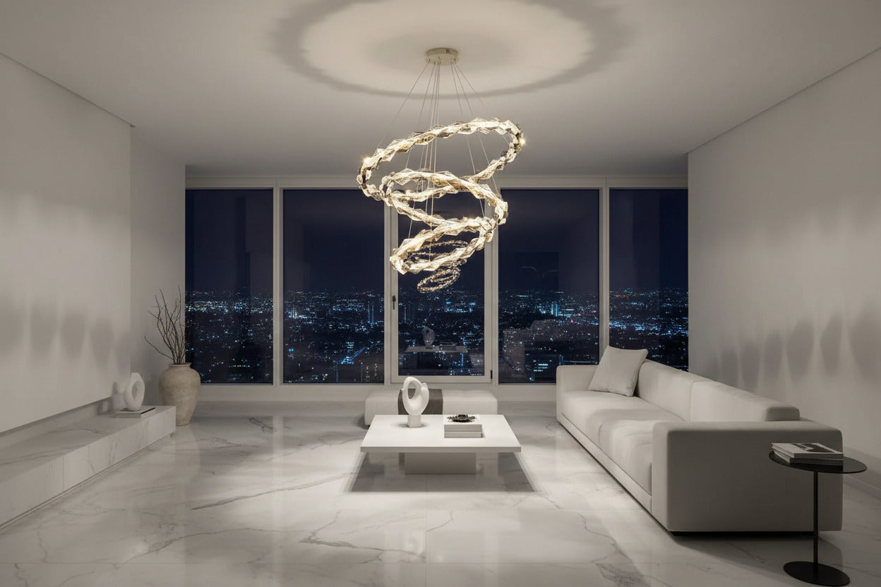 Crystal Ring Chandelier - Illumination for Every Space-ChandeliersDecor.com