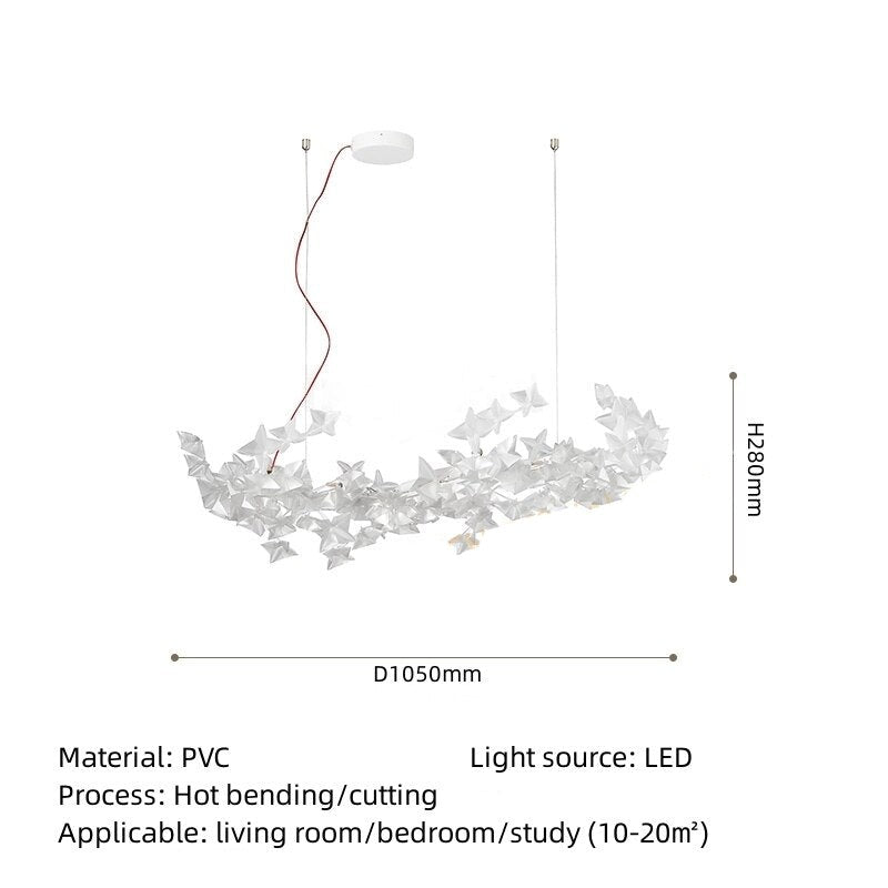 ChandeliersDecor.com-Kitchen Island-Crystal Stars Chandelier: Radiate Elegance and Brilliance