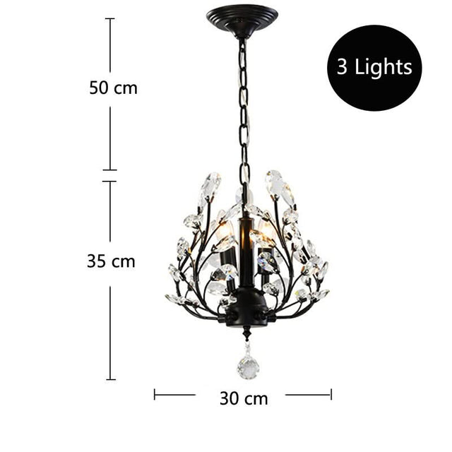 Crystal Tree Chandelier: Elegant Lighting Fixture-ChandeliersDecor.com