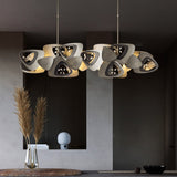 ChandeliersDecor.com-Kitchen Island-Crystal Triangle Kitchen Island Lighting Chandelier
