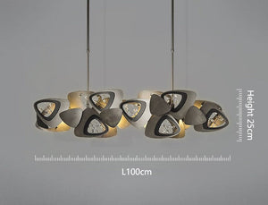 ChandeliersDecor.com-Kitchen Island-Crystal Triangle Kitchen Island Lighting Chandelier