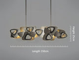 ChandeliersDecor.com-Kitchen Island-Crystal Triangle Kitchen Island Lighting Chandelier
