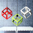 ChandeliersDecor.com-Pendant Lights-Cube Pendant Light Metal Elegance - Illuminate with Style