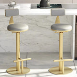 ChandeliersDecor.com-Bar Stools-Cucina Velvet Bar Stool Chair for Kitchen Island Counter