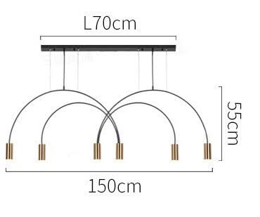 Curve Hanging Light - Illuminate in Style-ChandeliersDecor.com