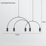 ChandeliersDecor.com-Kitchen Island-Curve Hanging Light - Illuminate in Style