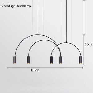 ChandeliersDecor.com-Kitchen Island-Curve Hanging Light - Illuminate in Style
