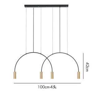 Curve Hanging Light - Illuminate in Style-ChandeliersDecor.com