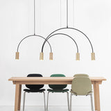 ChandeliersDecor.com-Kitchen Island-Curve Hanging Light - Illuminate in Style