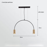 ChandeliersDecor.com-Kitchen Island-Curve Hanging Light - Illuminate in Style