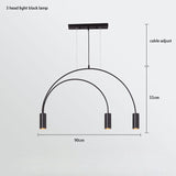 ChandeliersDecor.com-Kitchen Island-Curve Hanging Light - Illuminate in Style