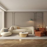 ChandeliersDecor.com-Furniture-Curve Velvet Sofa - Luxurious Sofa You Desire