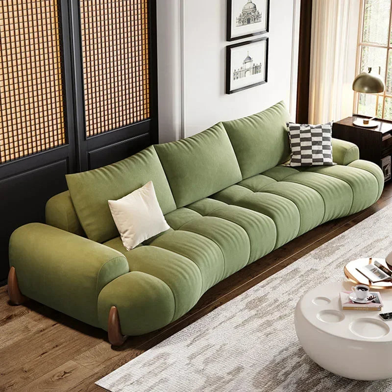 ChandeliersDecor.com-Sofa Set-Curved Luxo Living Room Sofa Set