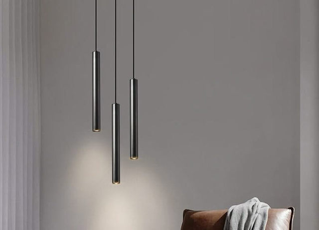 Cylindrical Pendant Staircase Chandelier-ChandeliersDecor.com