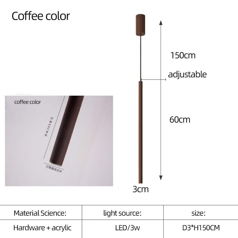 Cylindrical Two Color LED Chandelier - Dazzling Illumination-ChandeliersDecor.com