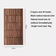 ChandeliersDecor.com-Drying Racks & Hangers-Dark Wallnut Wood Piano Wall Hanging Coats Organiser